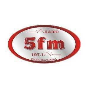 Логотип онлайн радио 5 FM