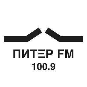 Логотип онлайн радио Питер ФМ