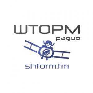 Логотип онлайн радио Shtorm.FM - Золотой Шторм