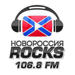 Логотип онлайн радіо Новороссия Rocks