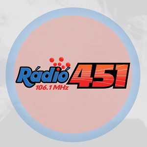 Логотип онлайн радио Rádió 451