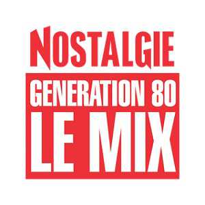 Logo online rádió Nostalgie Generation 80 Le Mix
