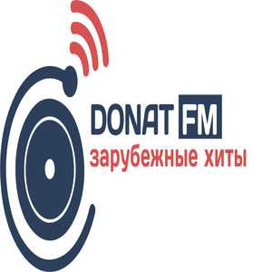 Логотип онлайн радио Donat FM - Зарубежные хиты