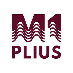 Логотип онлайн радио M-1 plius