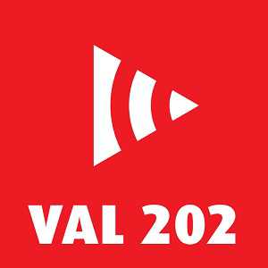 Логотип онлайн радио RTVSlo Val 202