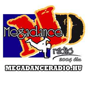 Логотип онлайн радио MegaDance Rádió