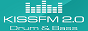 Логотип радио  88x31  - Kiss FM 2.0 - D'n'B