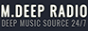 Логотип онлайн радіо M.Deep Radio