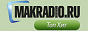 Логотип радио  88x31  - Makradio Топ Хит