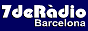 Логотип онлайн радіо 7 de Ràdio