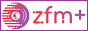 Logo online radio ZFM+ / Захід ФМ+
