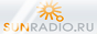 Логотип онлайн радио Sun Radio - Black