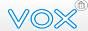 Логотип онлайн ТВ Vox TV