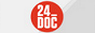 Логотип онлайн ТВ 24 Док